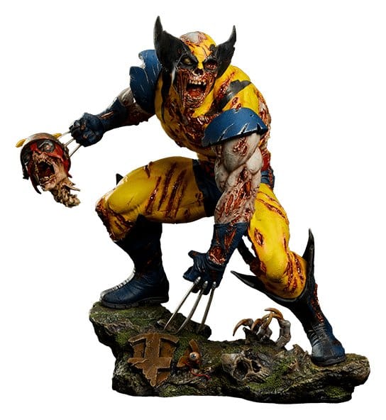 Marvel Estatua Wolverine: Marvel Zombies 29 cm Frikytopia
