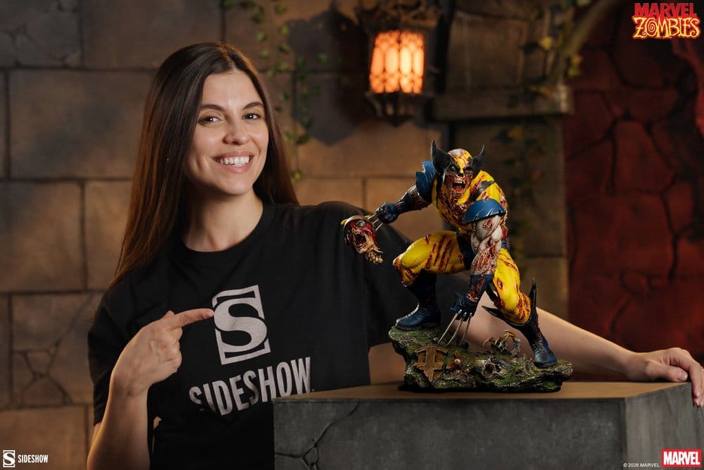 Marvel Estatua Wolverine: Marvel Zombies 29 cm