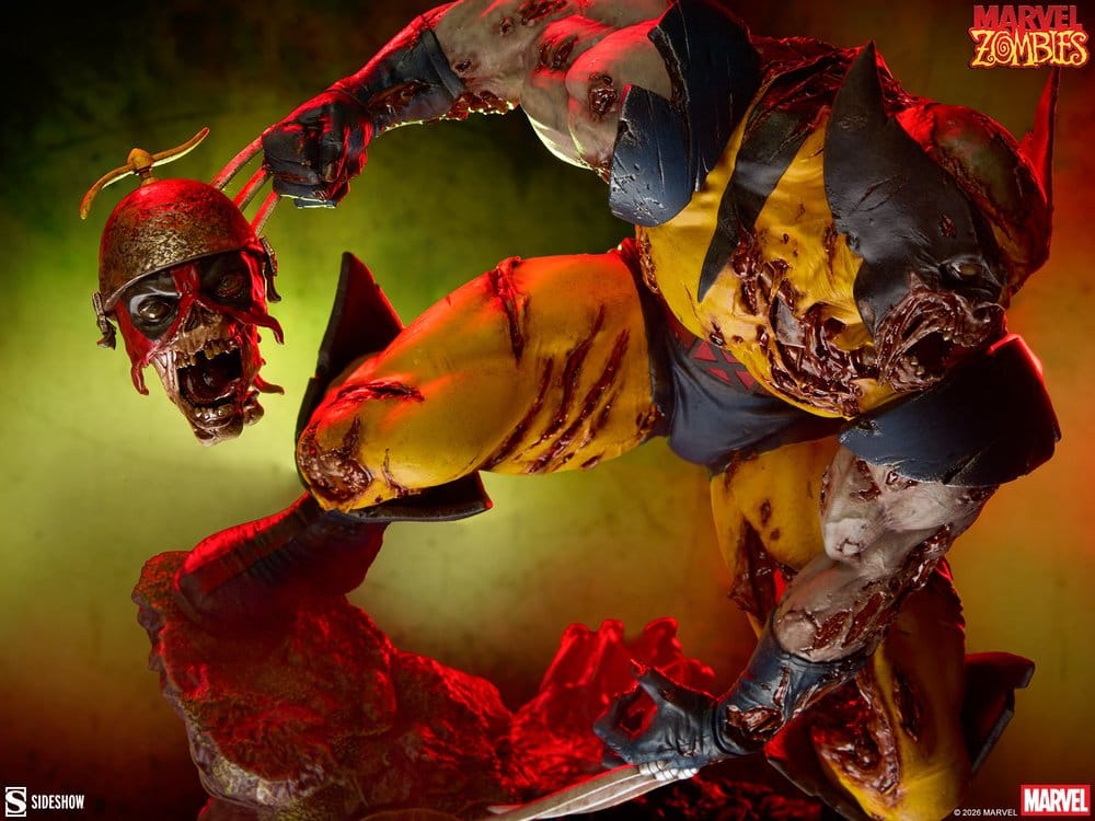Marvel Estatua Wolverine: Marvel Zombies 29 cm