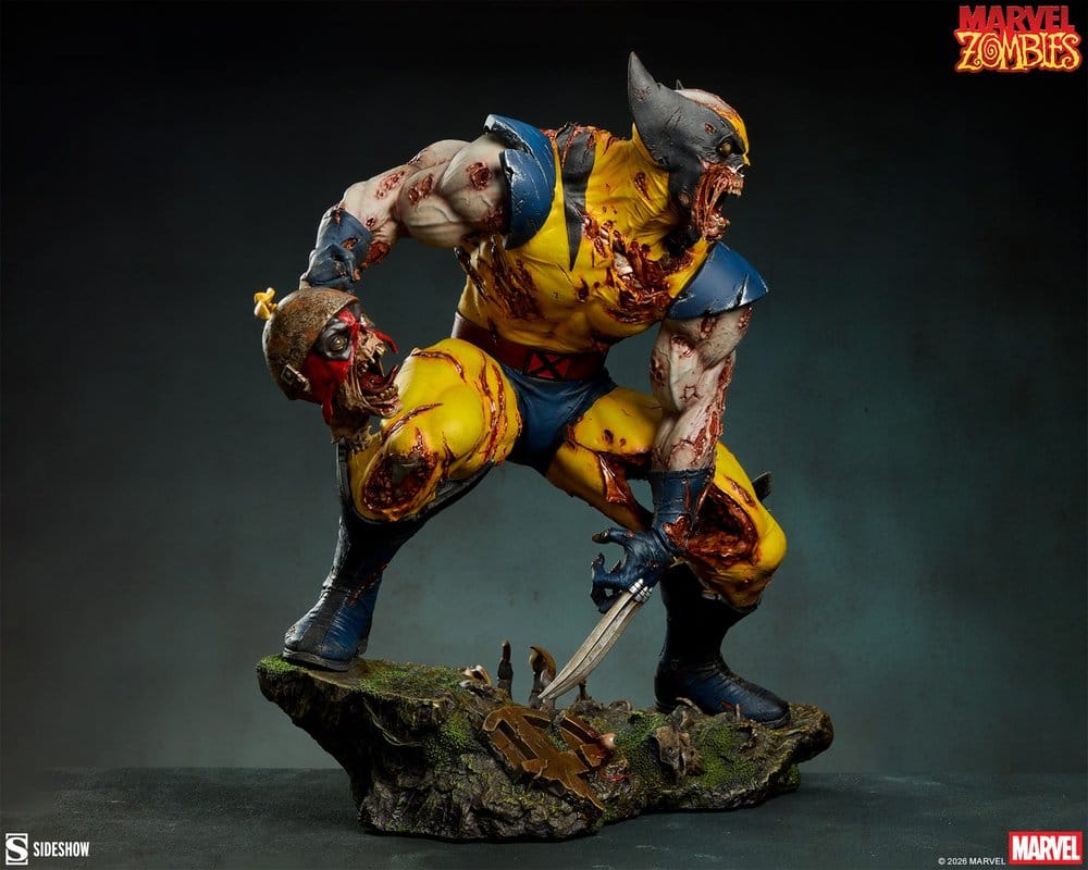 Marvel Estatua Wolverine: Marvel Zombies 29 cm
