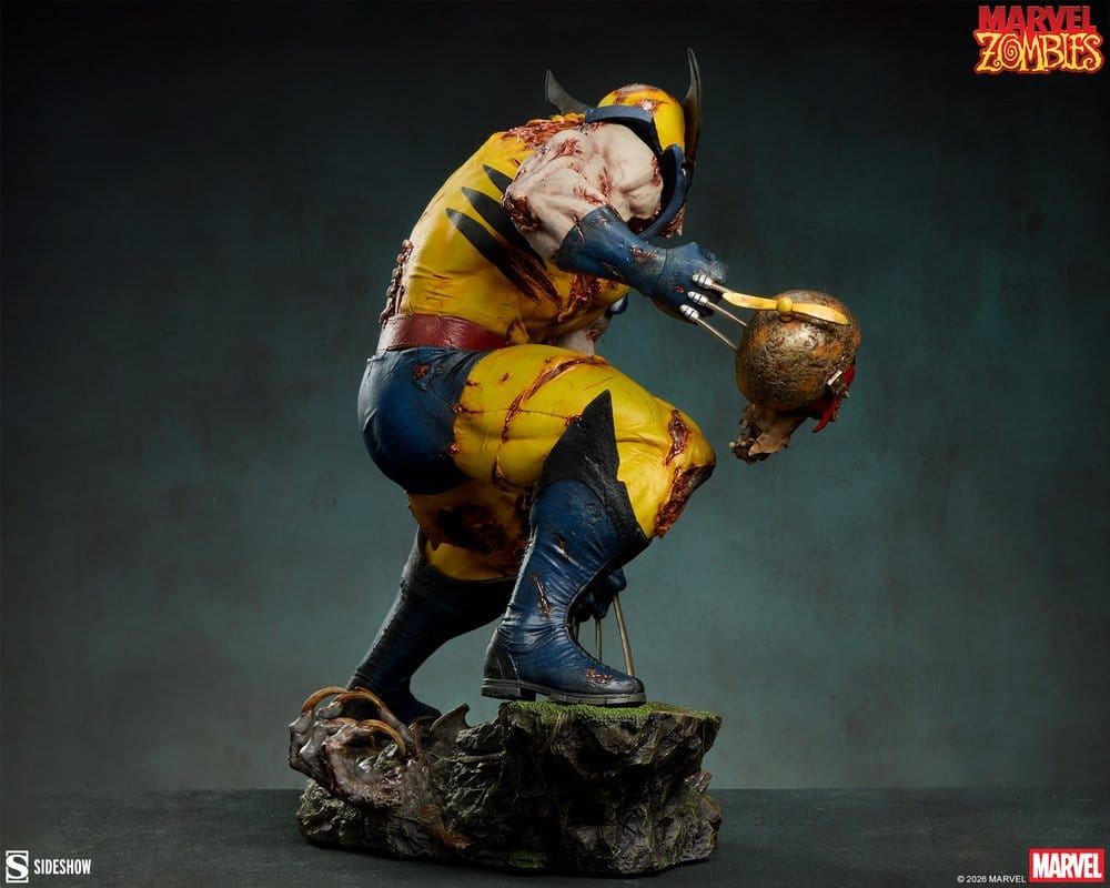 Marvel Estatua Wolverine: Marvel Zombies 29 cm