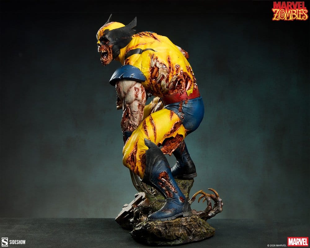 Marvel Estatua Wolverine: Marvel Zombies 29 cm