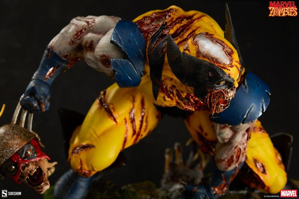 Marvel Estatua Wolverine: Marvel Zombies 29 cm