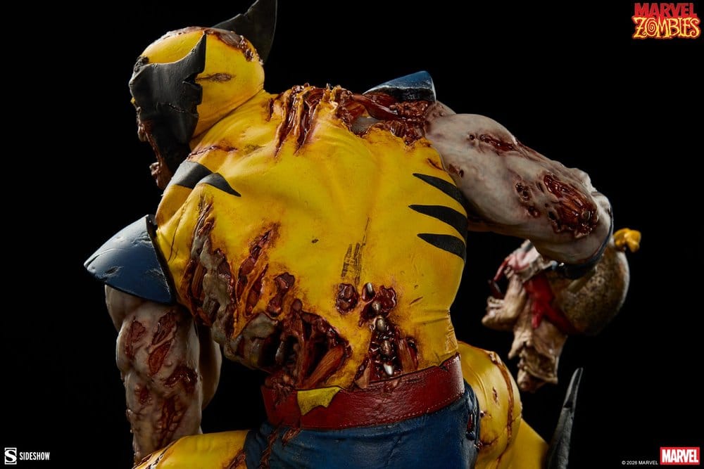 Marvel Estatua Wolverine: Marvel Zombies 29 cm