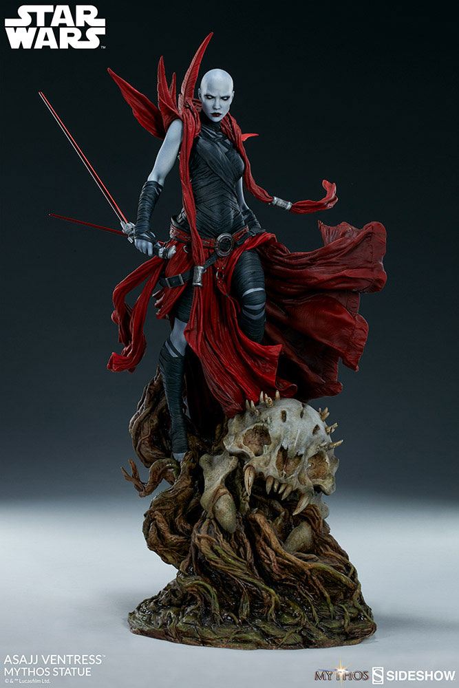 Star Wars Mythos Estatua Asajj Ventress 58 cm
