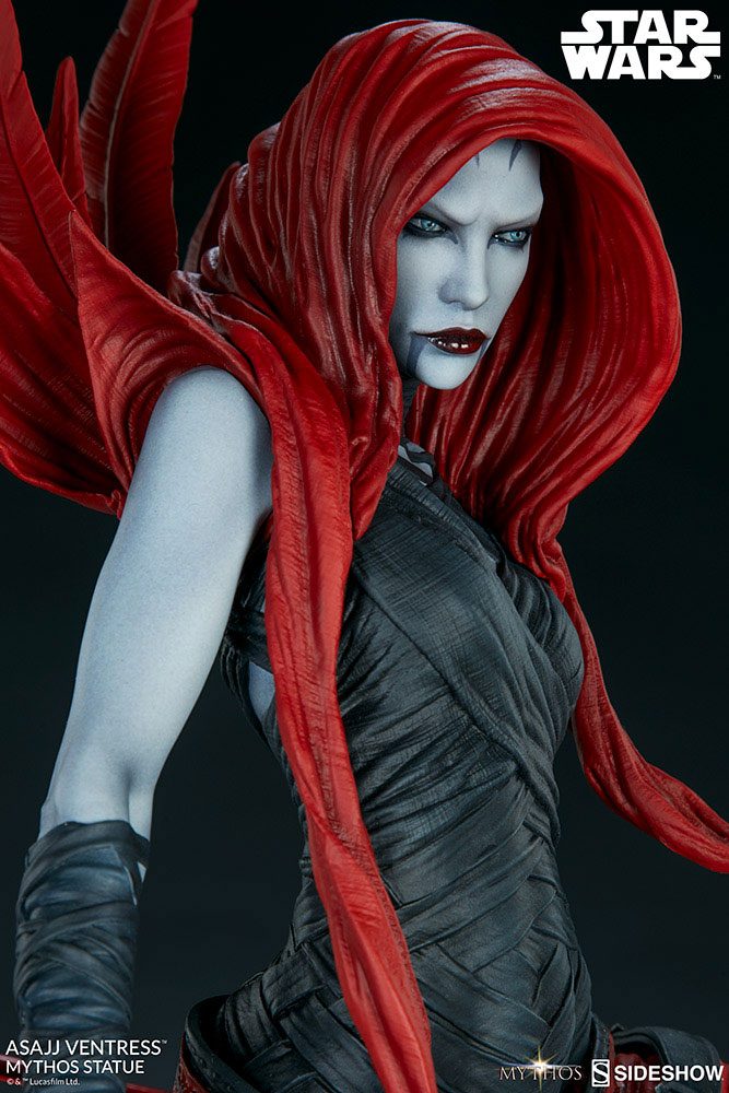 Star Wars Mythos Estatua Asajj Ventress 58 cm