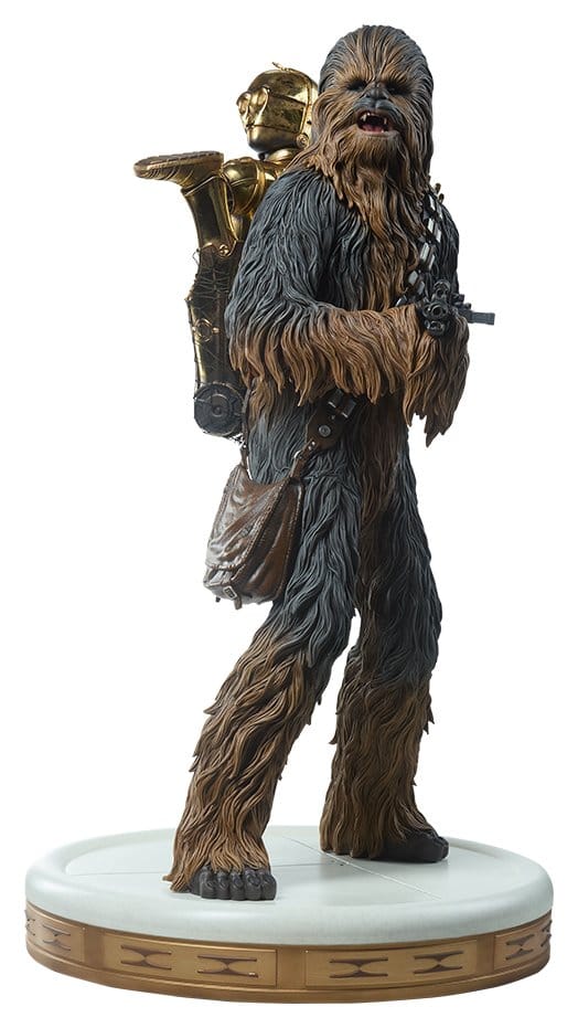 Star Wars Premium Format Estatua Chewbacca and C-3PO 63 cm