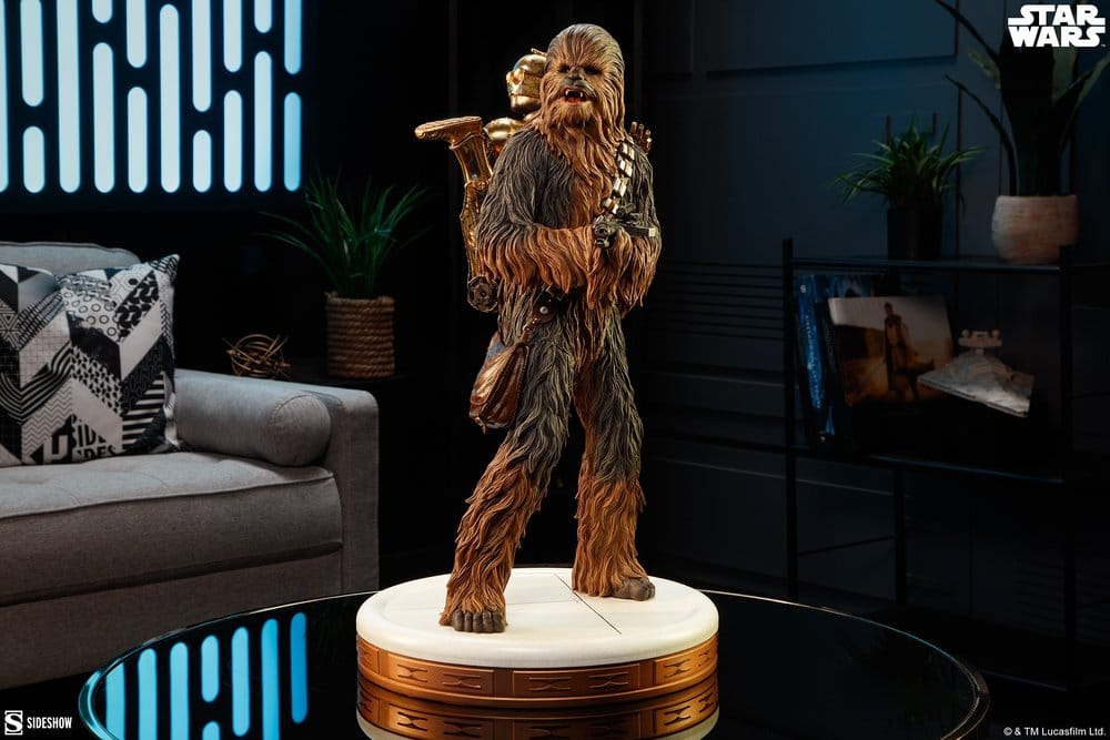 Star Wars Premium Format Estatua Chewbacca and C-3PO 63 cm
