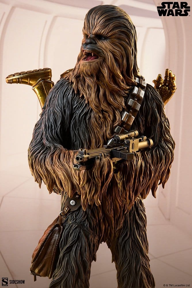 Star Wars Premium Format Estatua Chewbacca and C-3PO 63 cm
