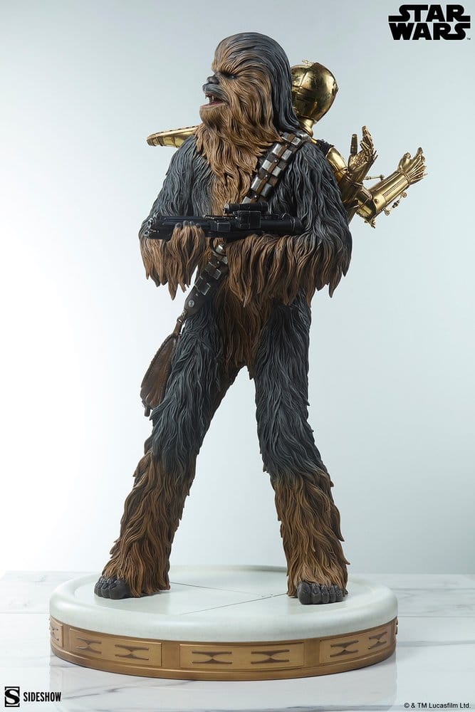 Star Wars Premium Format Estatua Chewbacca and C-3PO 63 cm