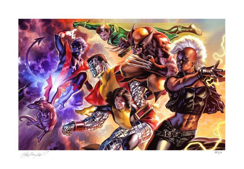 Marvel X-Men Litografia The X-Men by Felipe Massafera 46 x 66 cm - sin marco Frikytopia