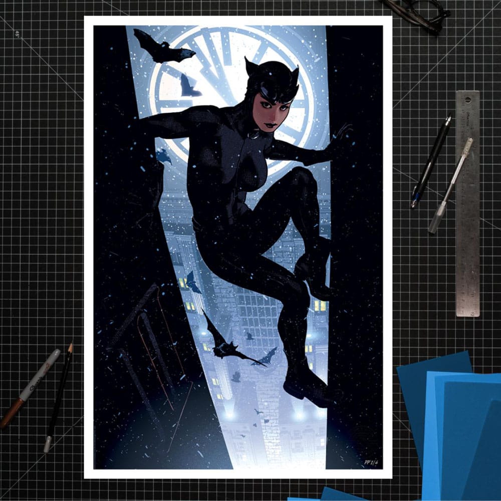 DC Comics Litografia Catwoman 41 x 61 cm - sin marco