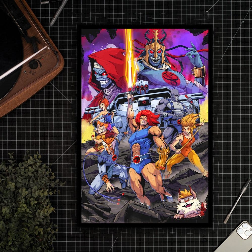ThunderCats Litografia ThunderCats Roar! 41 x 61 cm - sin marco