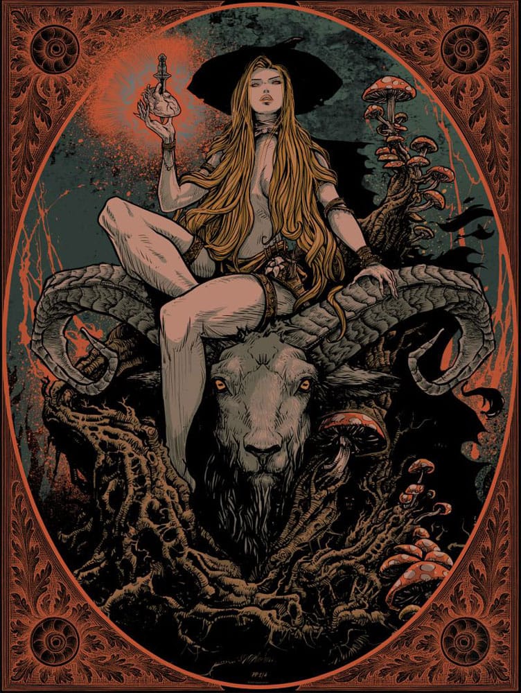 Sideshow Originals Litografia The Witch of the Woods 61 x 46 cm - sin marco Frikytopia