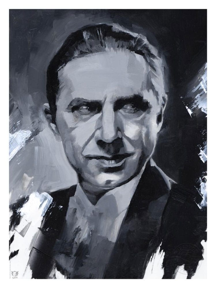 Drácula Litografia Dracula by Chris Valentine 41 x 31 cm - sin marco Frikytopia