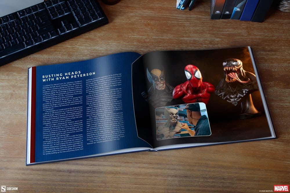 Marvel Libro Collecting the Universe: The Art of Sideshow (Hardcover) Frikytopia