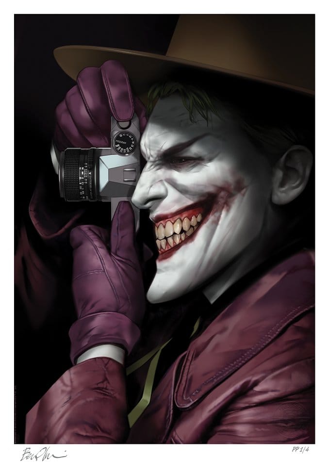 DC Comics Litografia Batman: The Killing Joke Reprise 46 x 61 cm - sin marco Frikytopia