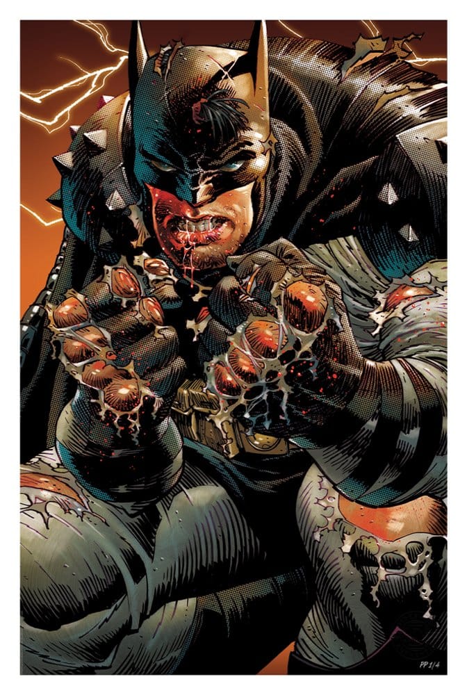 DC Comics Litografia Absolute Batman 41 x 61 cm - sin marco Frikytopia