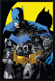DC Comics Litografia Batman #1 (High-Gloss Black Edition) 41 x 61 cm - sin marco