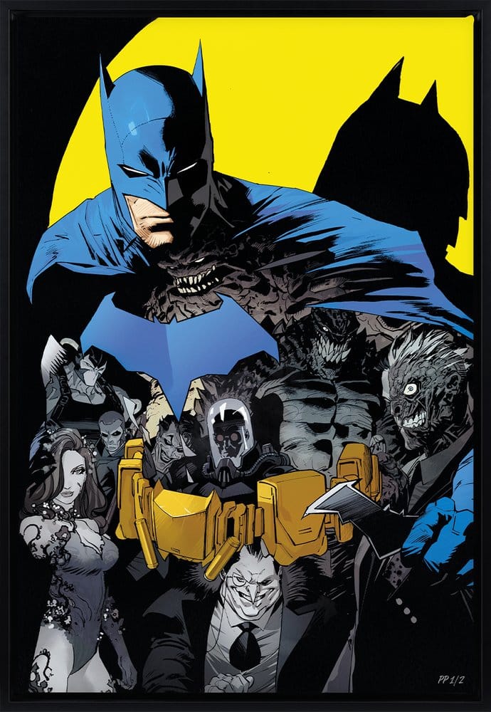 DC Comics Litografia Batman #1 (High-Gloss Black Edition) 41 x 61 cm - sin marco