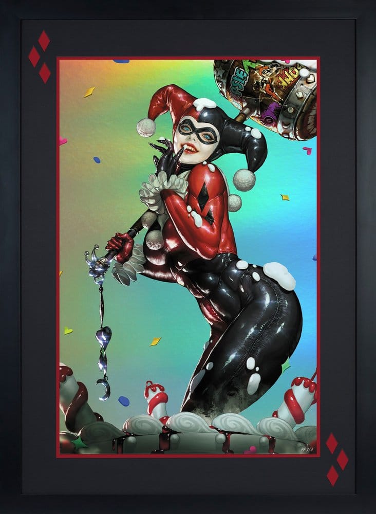 DC Comics Litografia Harley Quinn (Exclusive Edition) 41 x 61 cm - sin marco