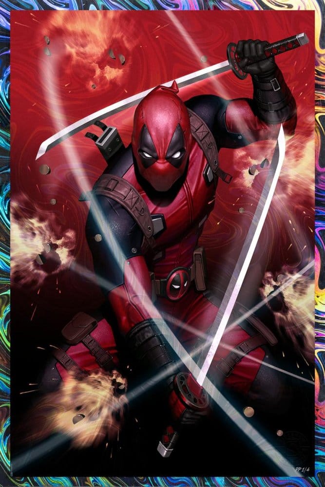 Marvel Litografia Deadpool #1 (2024) 61 x 41 cm - sin marco Frikytopia