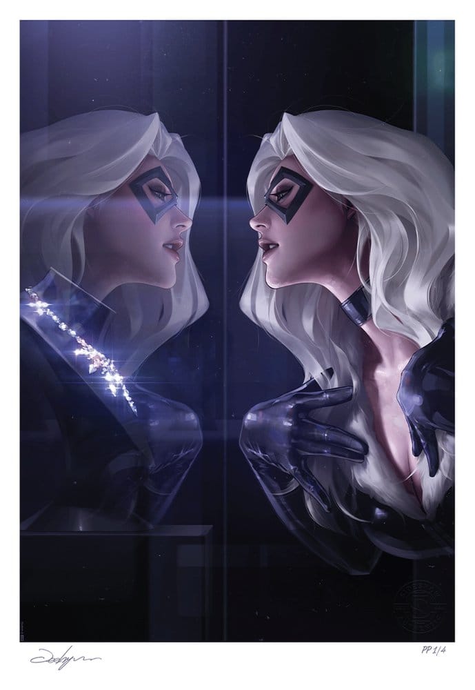 Marvel Litografia Black Cat 46 x 61 cm - sin marco Frikytopia