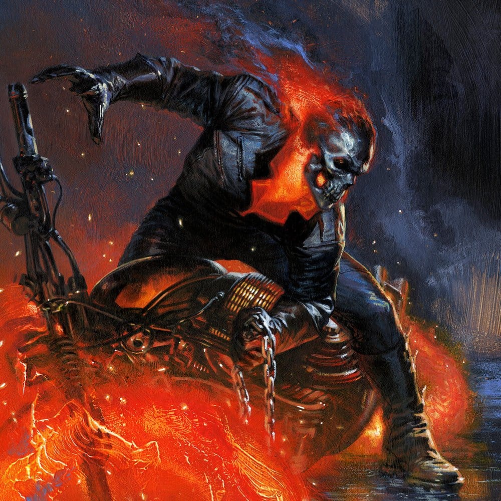 Marvel Litografia Ghost Rider 41 x 61 cm - sin marco