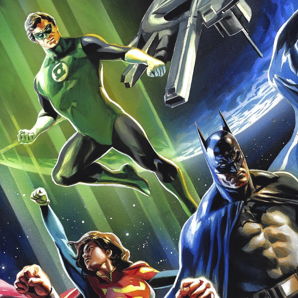 DC Comics Litografia Justice League Unlimited 46 x 61 cm - sin marco