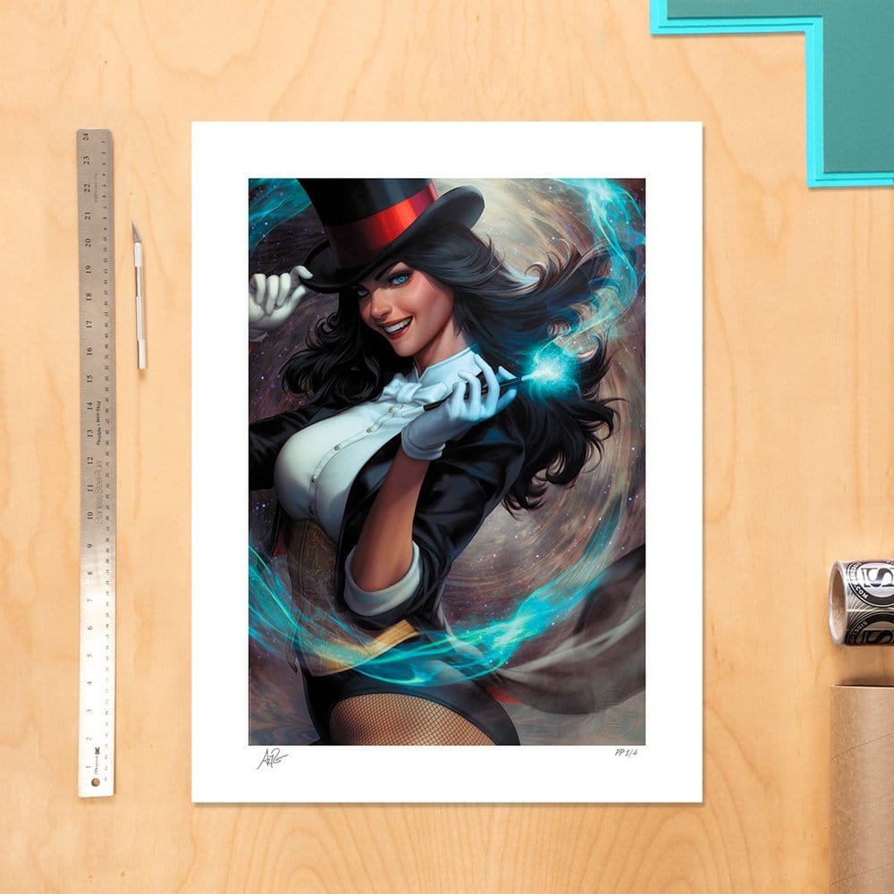 DC Comics Litografia Zatanna: Bring Down the House 46 x 61 cm - sin marco