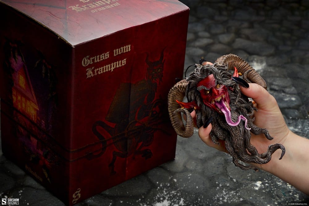 Krampus Adorno Der Krampus (Deadly Red) 17 cm