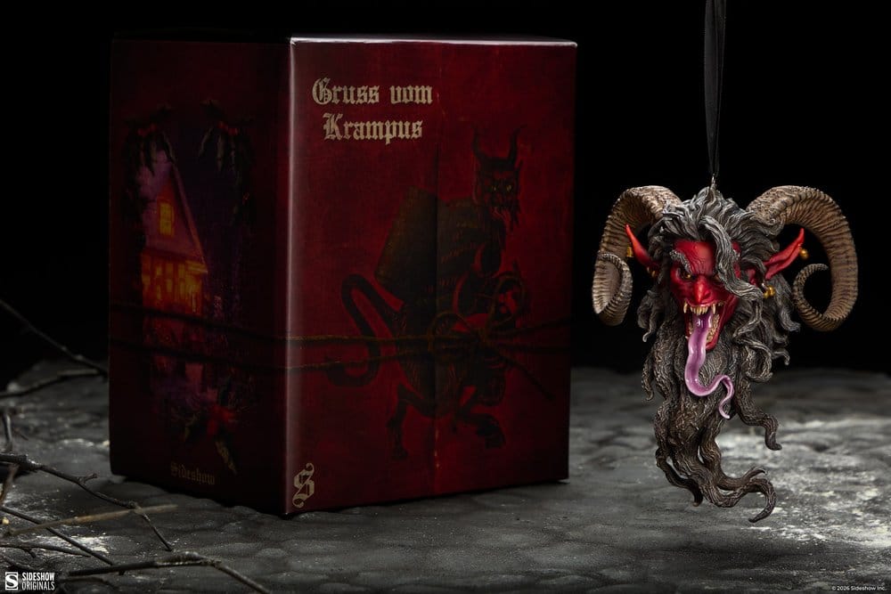 Krampus Adorno Der Krampus (Deadly Red) 17 cm