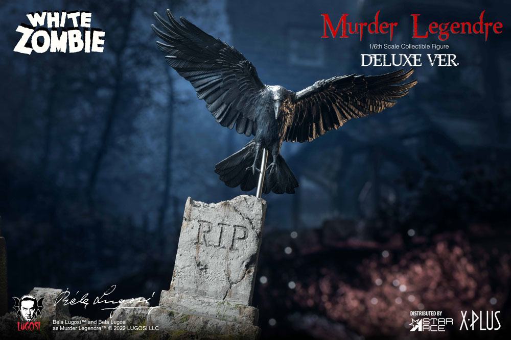 La legión de los hombres sin alma My Favourite Movie Diorama 1/6 Murder Legendre R.I.P. Gravestones and Lamp 30 cm