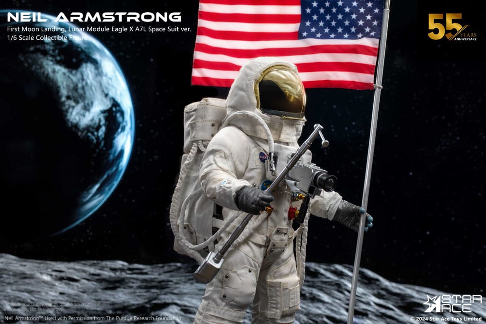 Neil Armstrong Figura 1/6 Neil Armstrong Deluxe Version 30 cm