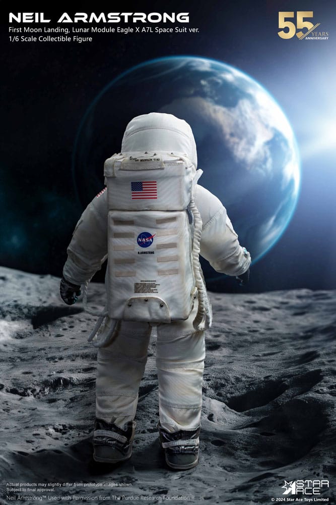 Neil Armstrong Figura 1/6 Neil Armstrong Deluxe Version 30 cm