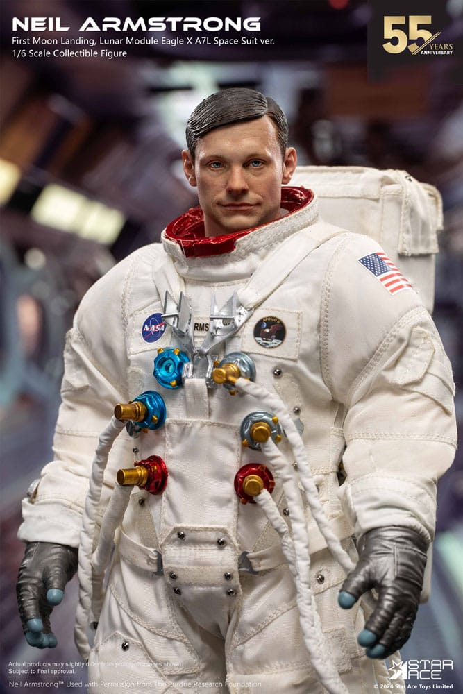 Neil Armstrong Figura 1/6 Neil Armstrong Deluxe Version 30 cm
