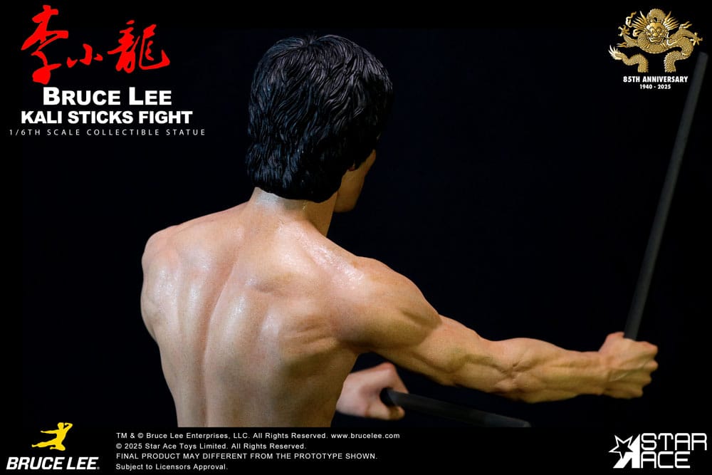 BRUCE LEE KALI STICKS FIGHT DELUXE BASEMENT VER. Estatua