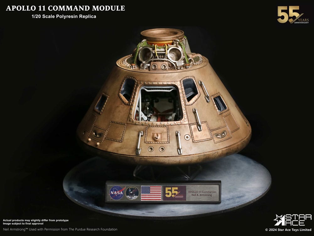 Apollo 11 Réplica 1/20 Command Module (DX) 20 cm Frikytopia