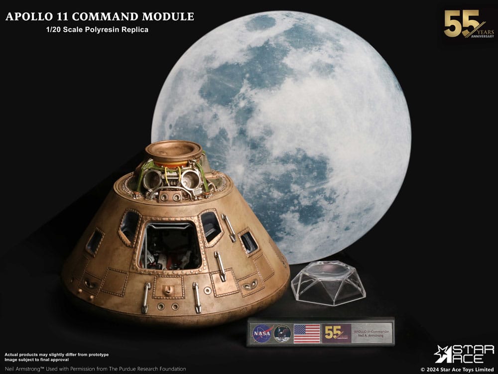 Apollo 11 Réplica 1/20 Command Module (DX) 20 cm