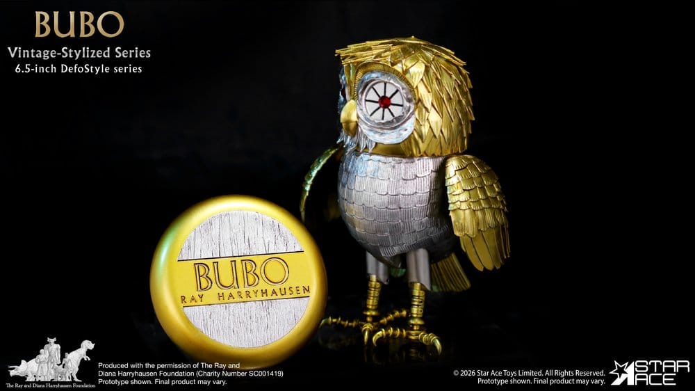 Ray Harryhausen Collection DefoStyle Soft-vinyl Estatua Bubo 17 cm