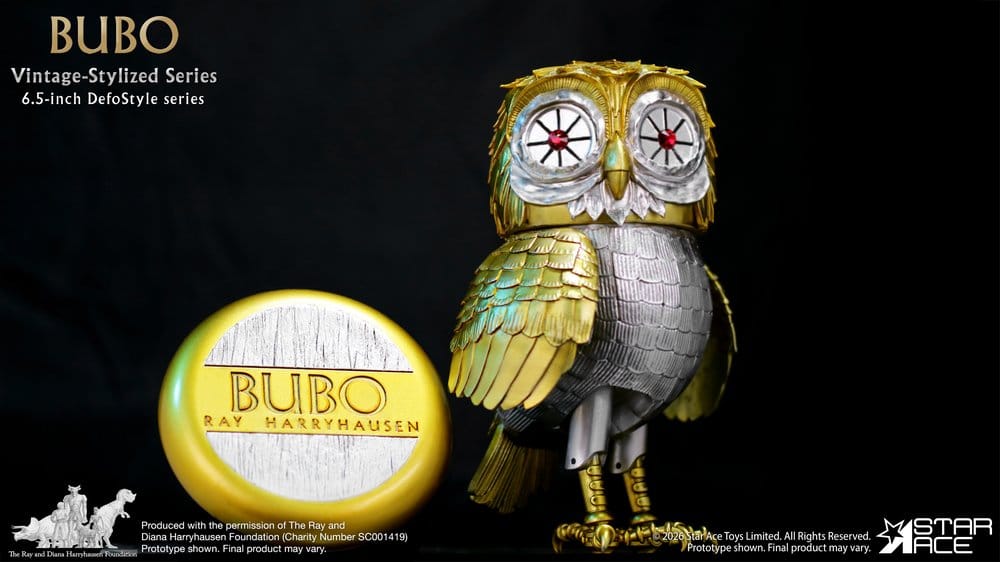 Ray Harryhausen Collection DefoStyle Soft-vinyl Estatua Bubo 17 cm