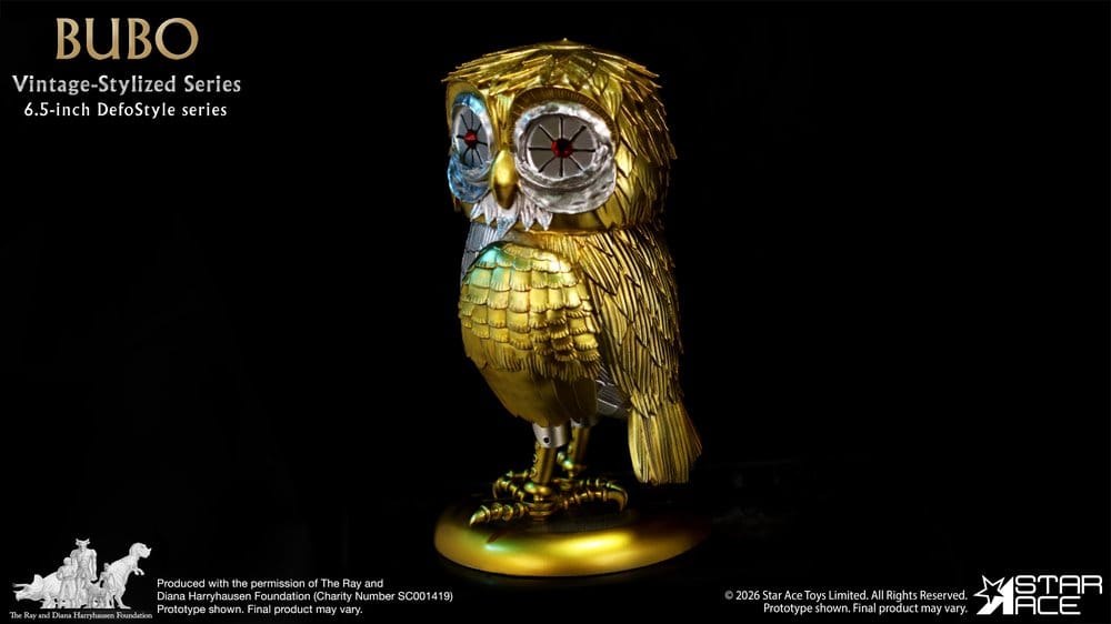 Ray Harryhausen Collection DefoStyle Soft-vinyl Estatua Bubo 17 cm