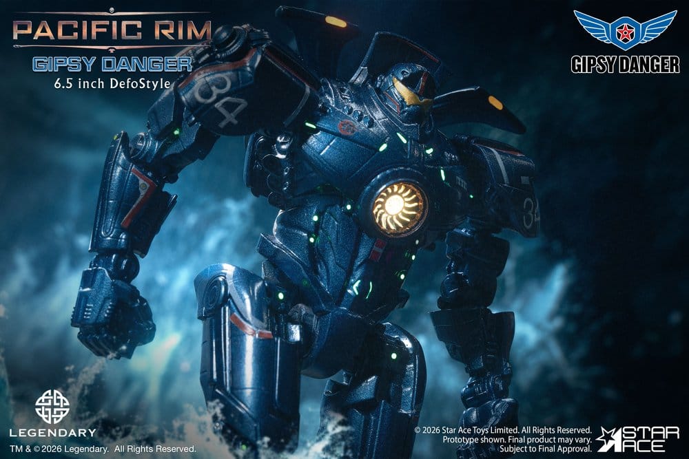 Pacific Rim DefoStyle Figura Gipsy Danger NX 17 cm