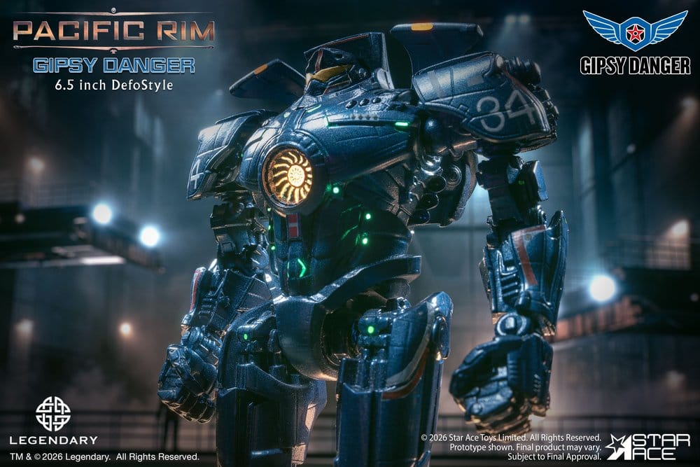 Pacific Rim DefoStyle Figura Gipsy Danger NX 17 cm