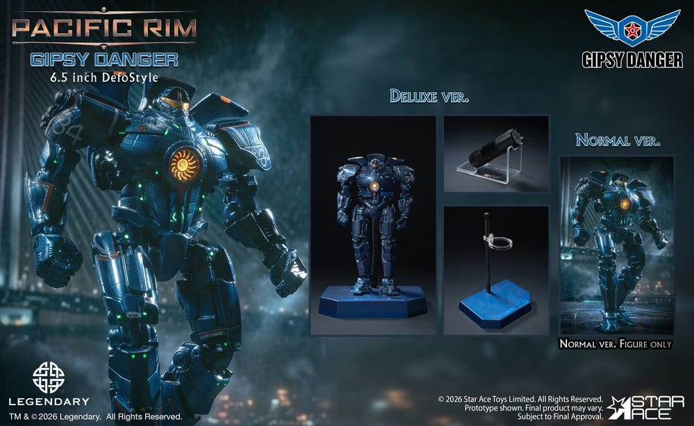 Pacific Rim DefoStyle Figura Gipsy Danger NX 17 cm