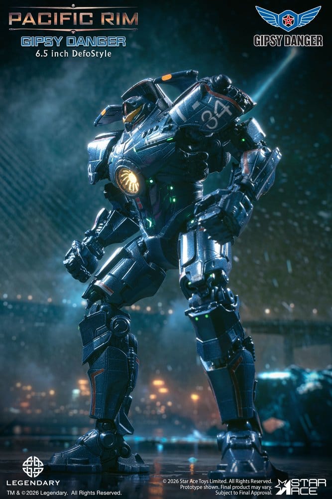 Pacific Rim DefoStyle Figura Gipsy Danger NX 17 cm