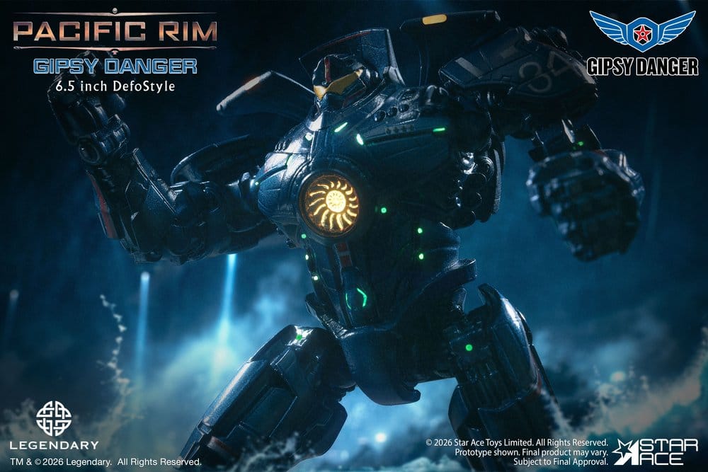 Pacific Rim DefoStyle Figura Gipsy Danger DX 17 cm