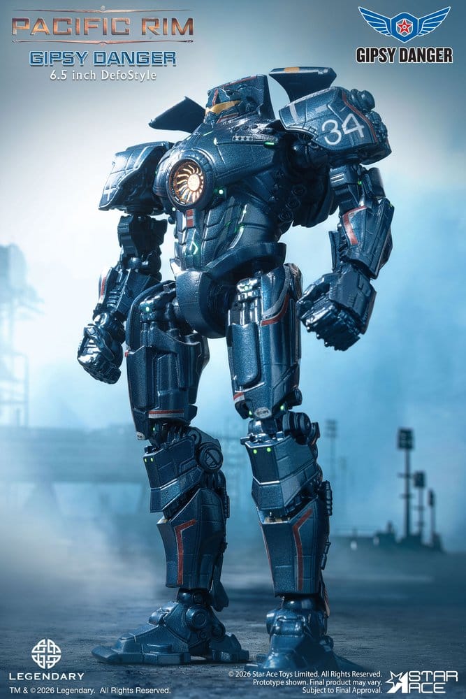 Pacific Rim DefoStyle Figura Gipsy Danger DX 17 cm