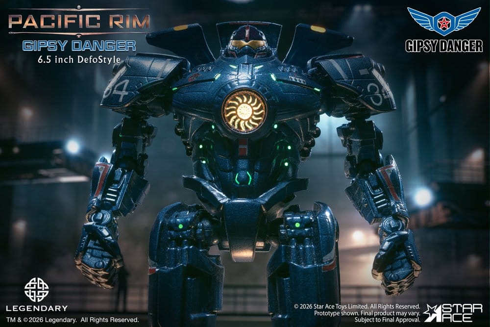 Pacific Rim DefoStyle Figura Gipsy Danger DX 17 cm