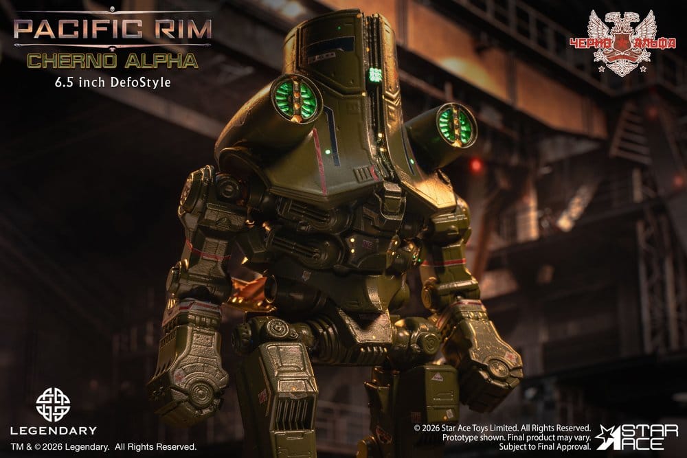 Pacific Rim DefoStyle Figura Cherno Alpha NX 17 cm